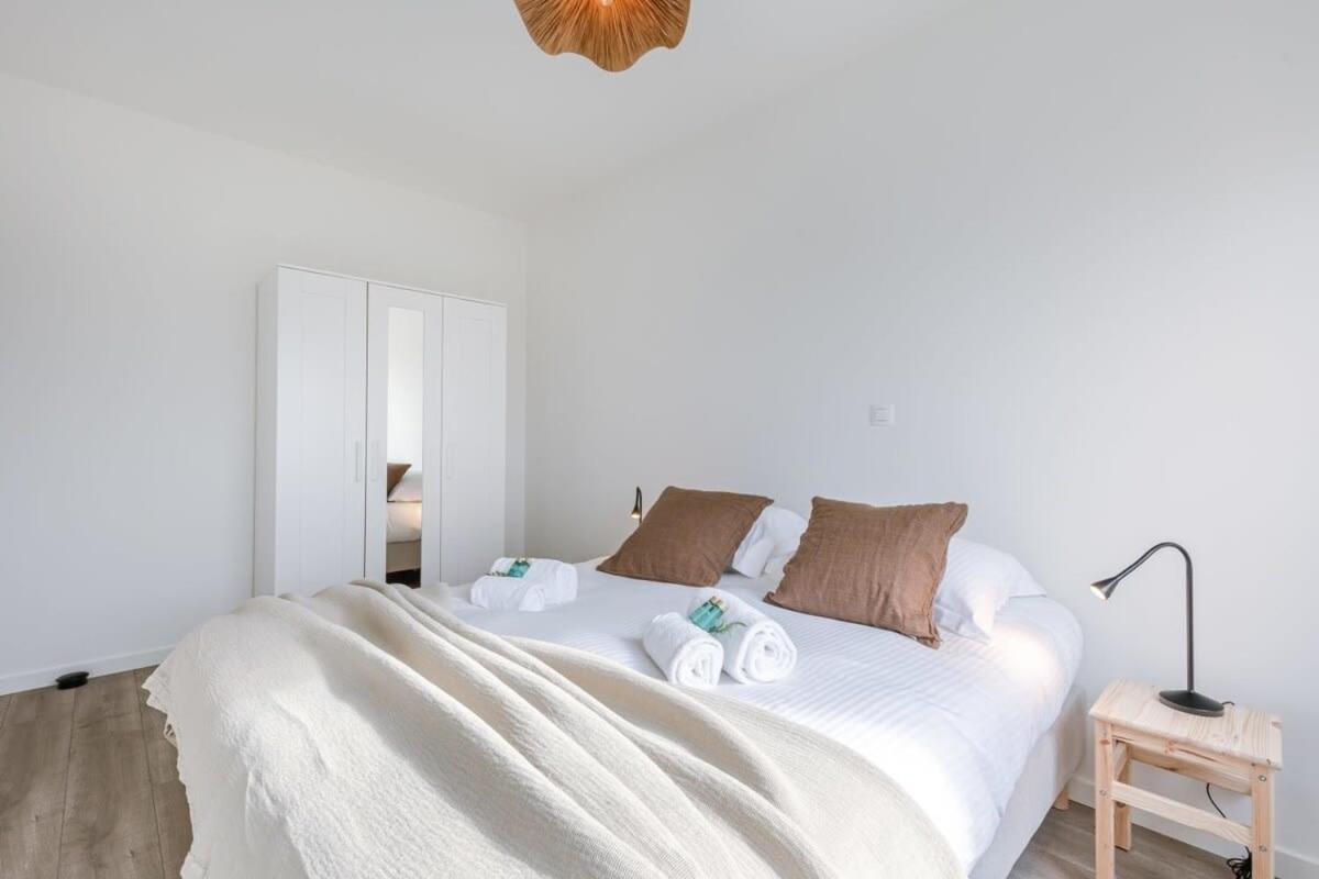Huswell - Lovely New Apartment At The Harbor + Parking Brügge Exterior foto