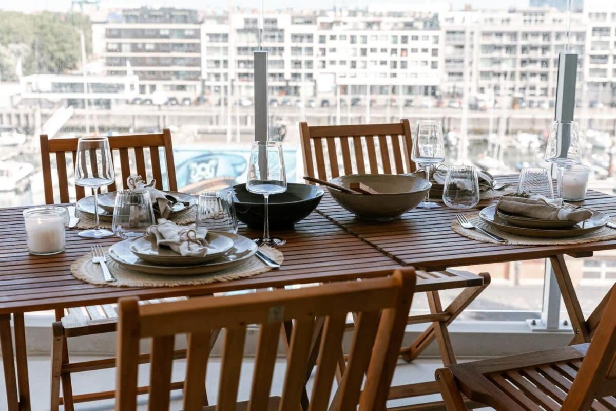 Huswell - Lovely New Apartment At The Harbor + Parking Brügge Exterior foto